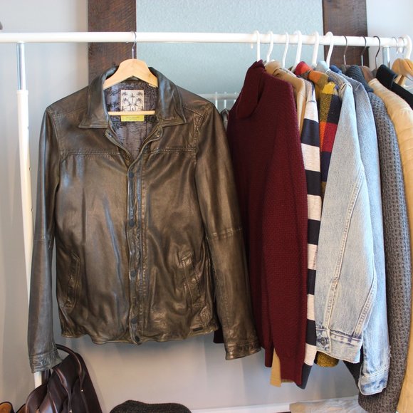 Genuine Leather Jacket - Picture 3 of 5